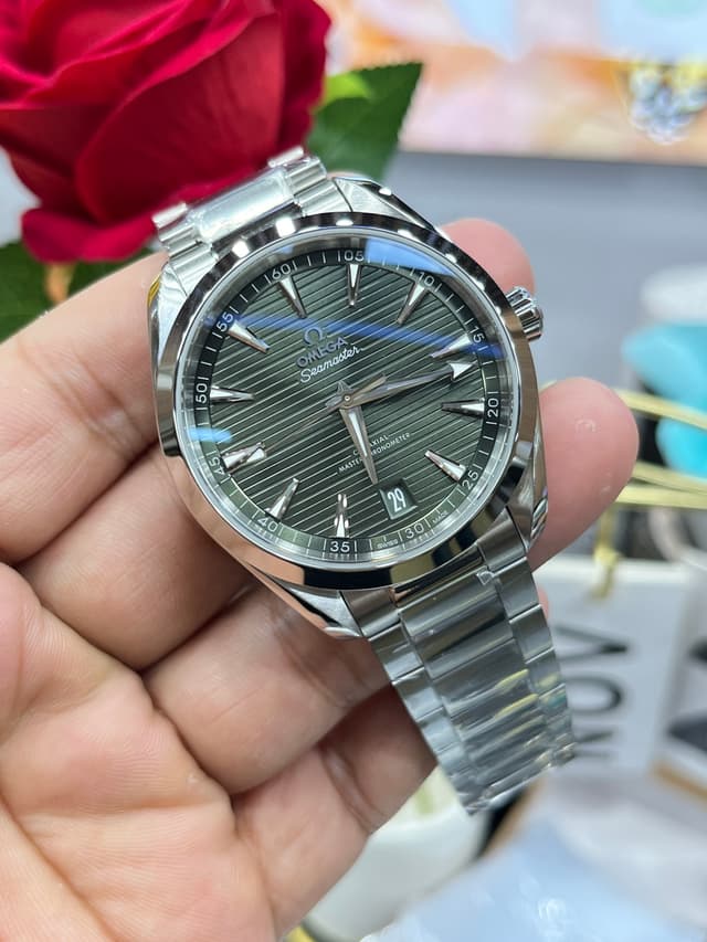 YUPOO Omega Green Seamaster 150 Series Watch Original Quality | Rep Watches image 3
