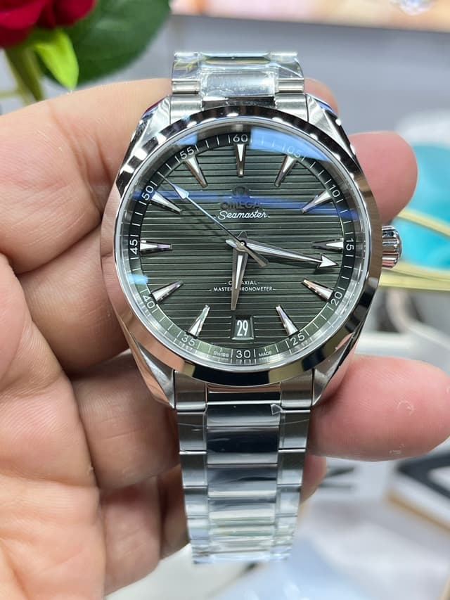 YUPOO Omega Green Seamaster 150 Series Watch Original Quality | Rep Watches image 5