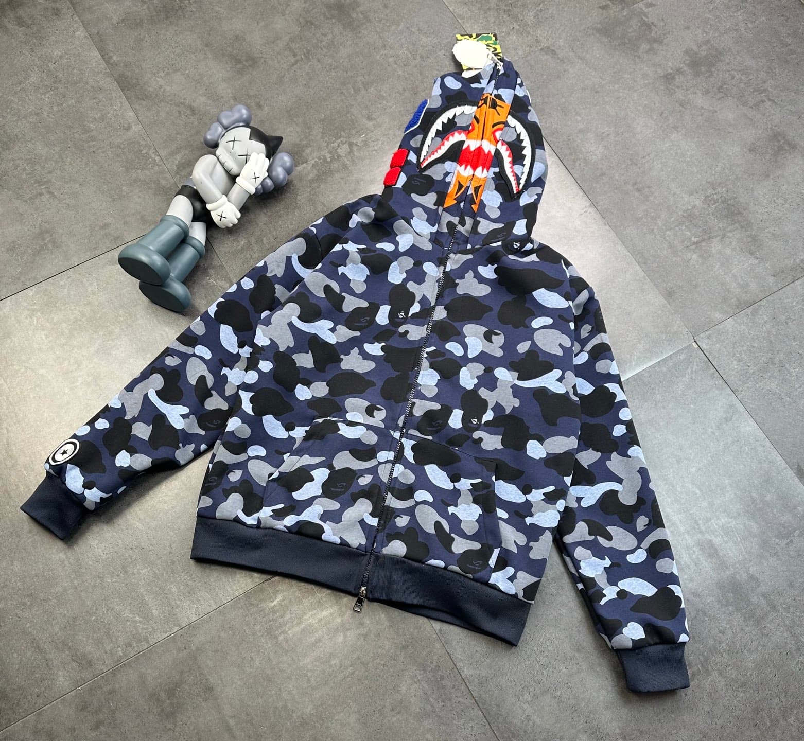 YUPOOPA BAPE Shark Camo Hoodie Reps Clothes | Yupoo image 1