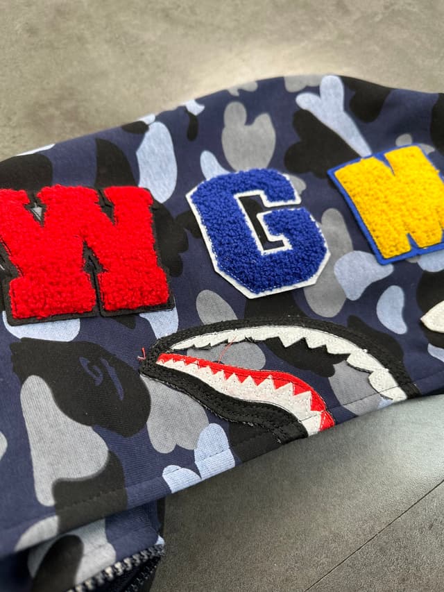 YUPOOPA BAPE Shark Camo Hoodie Reps Clothes | Yupoo image 10