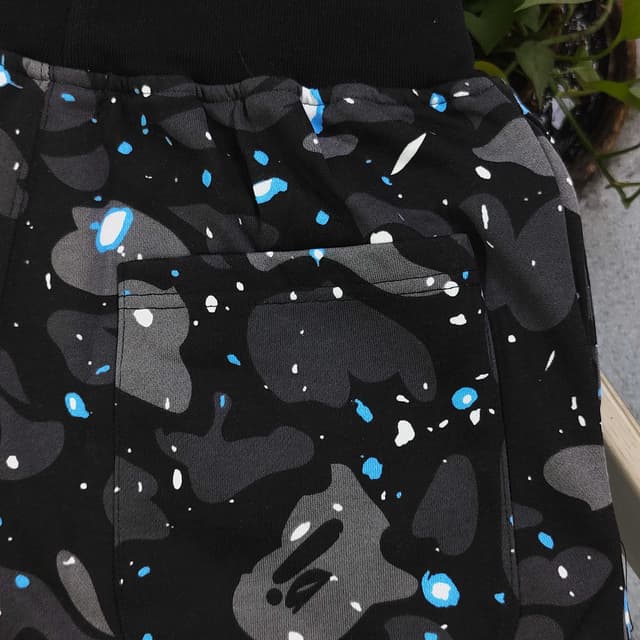 YUPOOPA Bape Glow Shark Black Shorts best quality reps clothes | Yupoo image 8