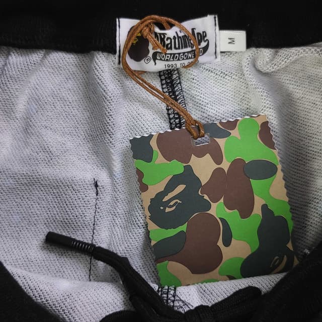 YUPOOPA Bape Glow Shark Black Shorts best quality reps clothes | Yupoo image 9