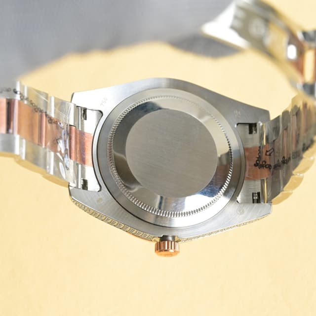 YUPOO Rolex Watch Diamond Oyster Perpetual 3.5cm | Rep Watches image 7