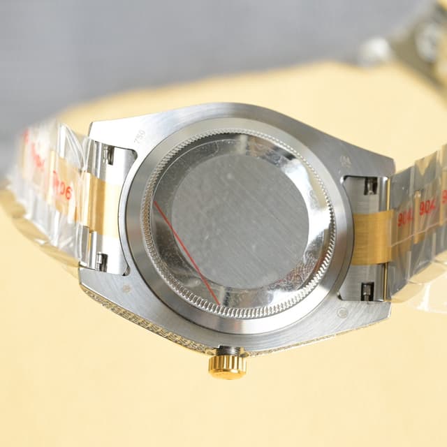 YUPOO Rolex Watches Diamond Oyster Perpetual 35mm | Rep Watches image 8