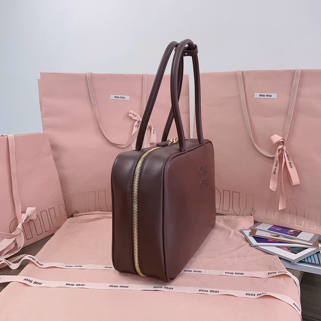Yupoo Bag Rep Bag Miu Miu Bowling Bag – Calfskin image 1