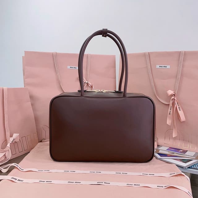 Yupoo Bag Rep Bag Miu Miu Bowling Bag – Calfskin image 4
