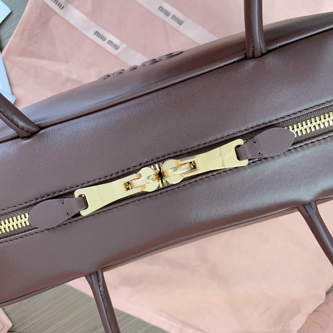 Yupoo Bag Rep Bag Miu Miu Bowling Bag – Calfskin image 5