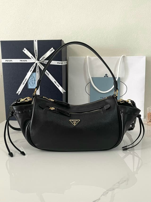 Yupoo Bag | Rep Bag Prada 1BC296 Hobo Bag – Black image 1