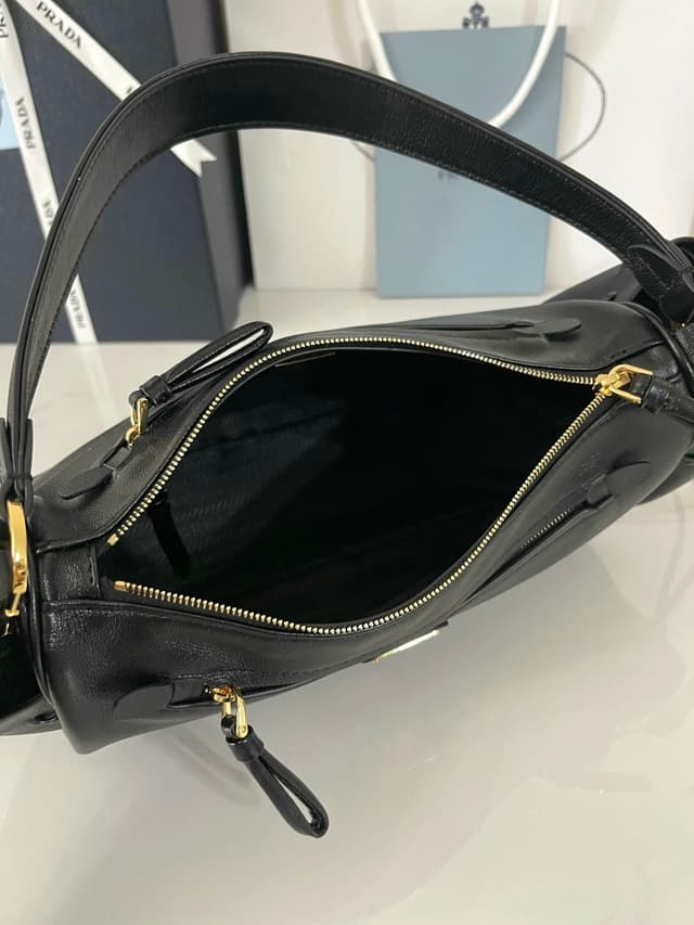 Yupoo Bag | Rep Bag Prada 1BC296 Hobo Bag – Black image 4