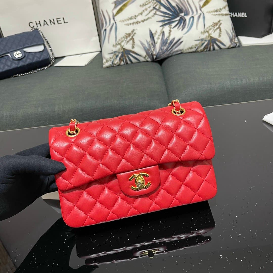 Yupoo Chanel Classic Flap 25cm red | Rep Bags image 1