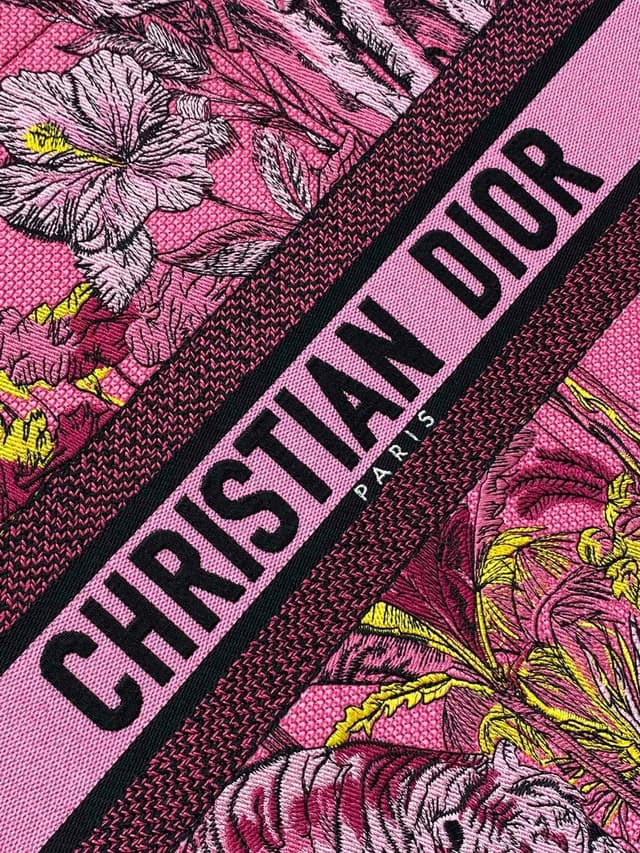 Yupoo Christian Dior Book Tote – Pink Elephant | Rep Bags image 4