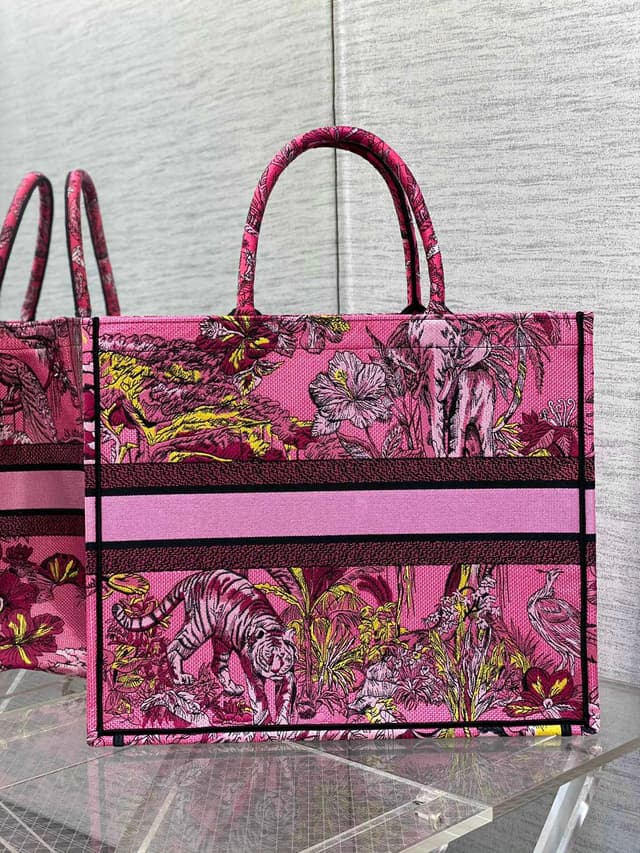 Yupoo Christian Dior Book Tote – Pink Elephant | Rep Bags image 8