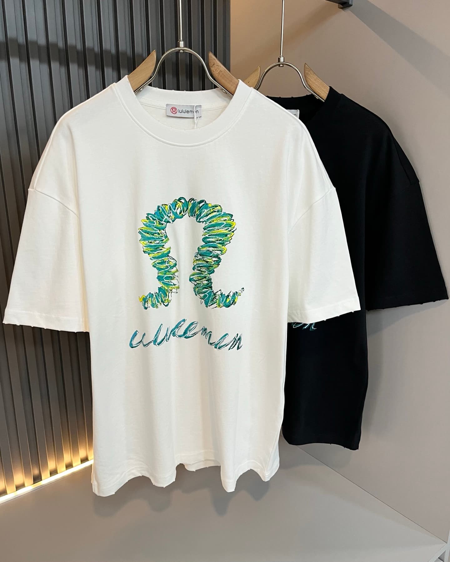 Yupoo Lululemon 2025 Unisex Cotton Logo Tee | Rep Clothing image 1