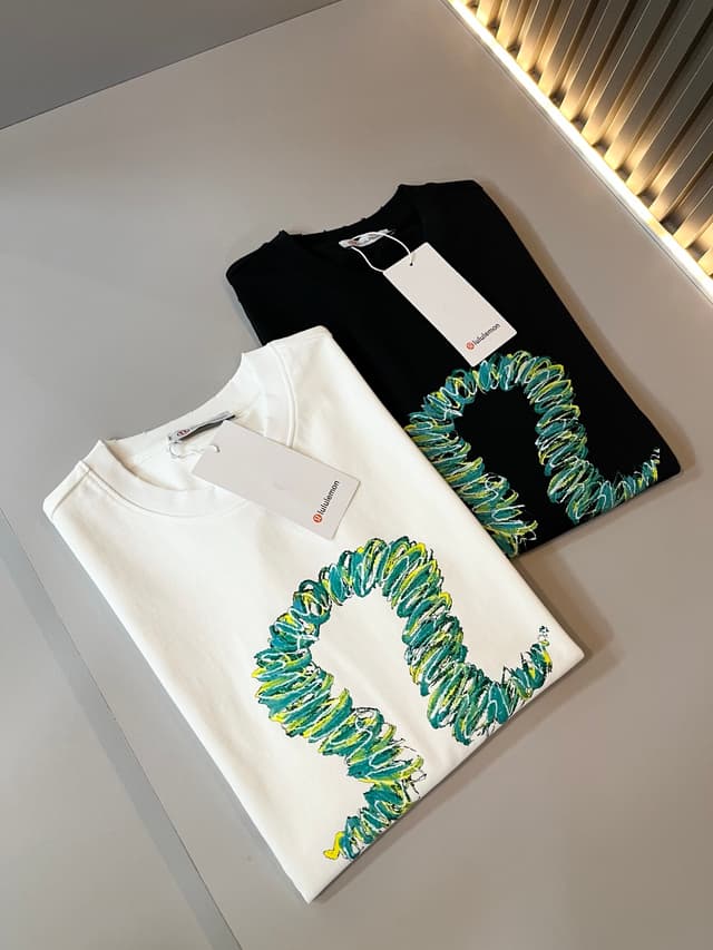 Yupoo Lululemon 2025 Unisex Cotton Logo Tee | Rep Clothing image 3