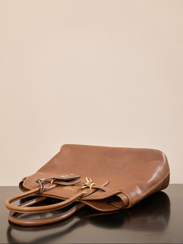 Yupoo Miu Miu Aventure Nappa Leather Tote | Rep Bags image 3