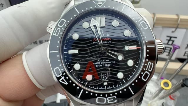 Yupoo Omega Seamaster 300m Rose Gold Black - Top Chinese Factory | Rep Watches image 2