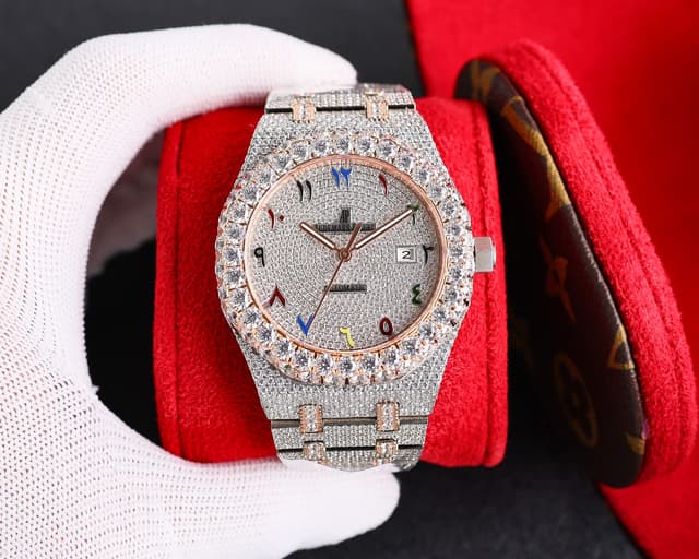 YupooPA AP Royal Oak 50th 15510 Men's Watch with Diamond Bezel | Yupoo Rep Watches image 2