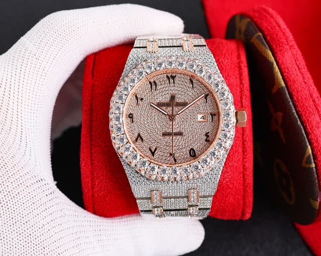 YupooPA AP Royal Oak 50th 15510 Men's Watch with Diamond Bezel | Yupoo Rep Watches image 3
