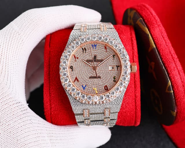 YupooPA AP Royal Oak 50th 15510 Men's Watch with Diamond Bezel | Yupoo Rep Watches image 4