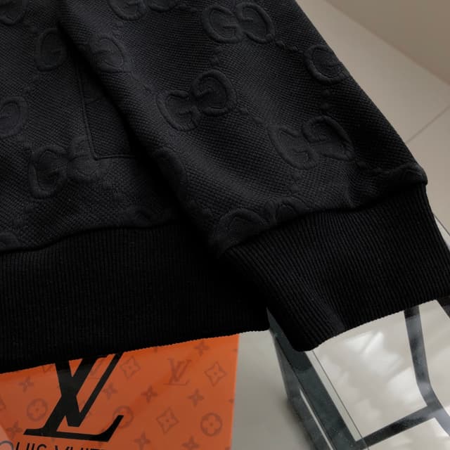 YupooPA Gucci 25SS New Webbing All-Print Logo Patchwork Couples' Jacket | Yupoo Rep Clothing image 7