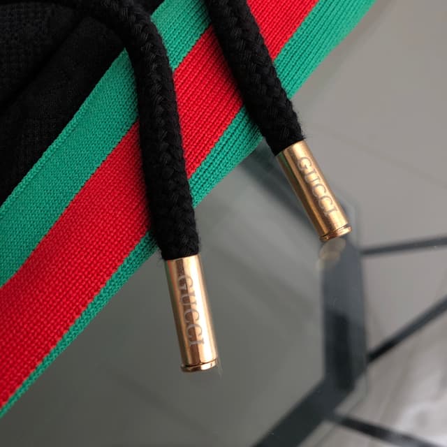 YupooPA Gucci 25SS New Webbing Print Logo Couples Sweatpants | Yupoo Rep Clothing image 5