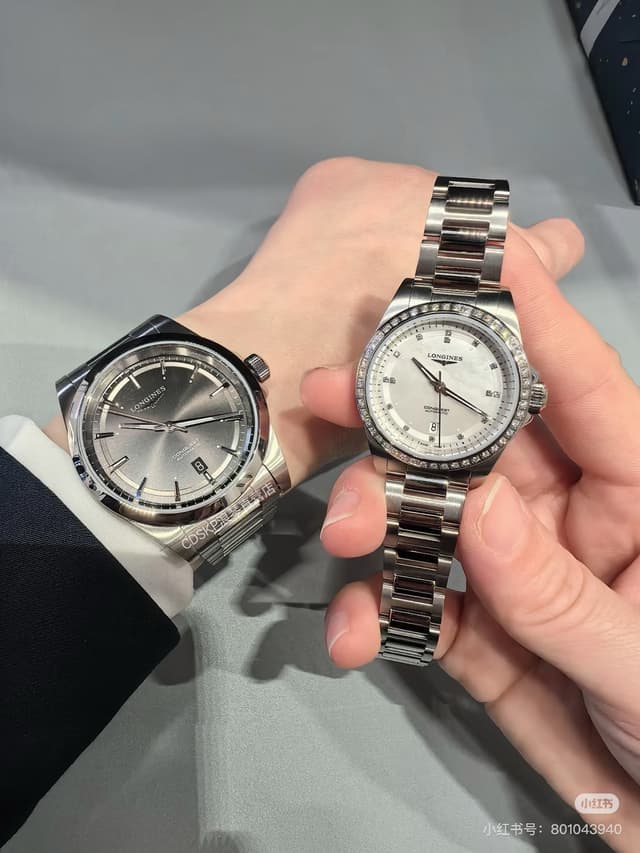 YupooPA Longines Conquest Classic Couple Watches - Symbol of Commitment | Yupoo Rep Watches image 2