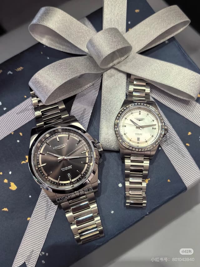 YupooPA Longines Conquest Classic Couple Watches - Symbol of Commitment | Yupoo Rep Watches image 5