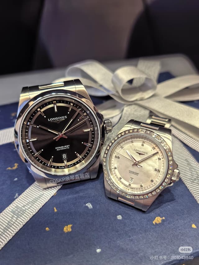 YupooPA Longines Conquest Classic Couple Watches - Symbol of Commitment | Yupoo Rep Watches image 6