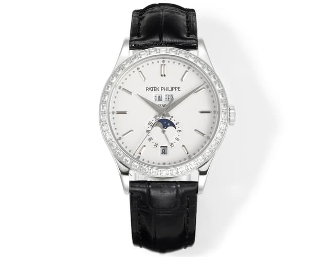 YupooPA Patek Philippe Complications 38mm - Swarovski Square Crystals | Yupoo Rep Watches image 1