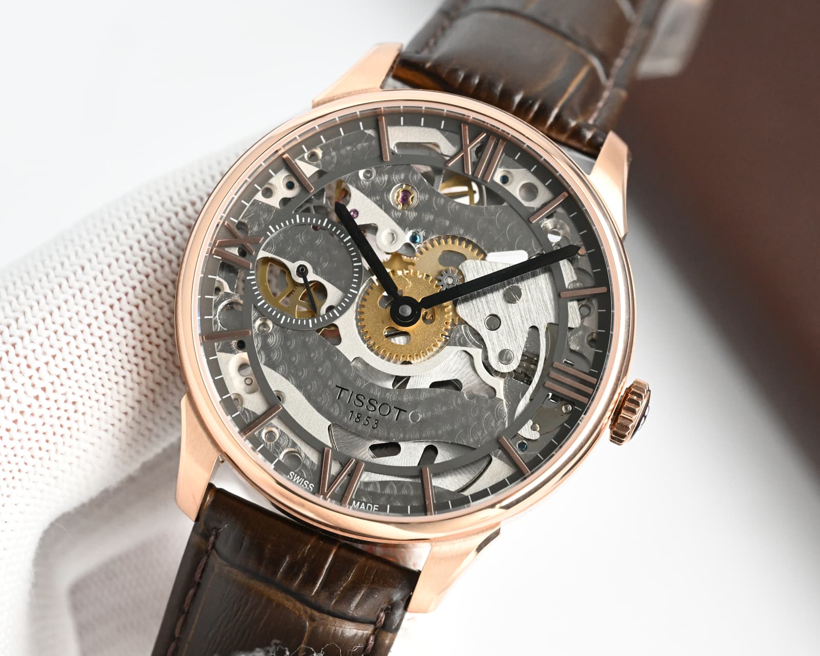YupooPA Rep TISSOT 1853 Le Locle Skeleton Watch - 316L Steel, Sapphire Crystal | Yupoo image 1