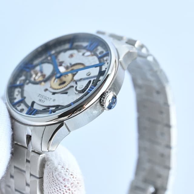 YupooPA Tissot Le Locle Skeleton Rep | 42mm Manual Wind Watch | Yupoo image 4