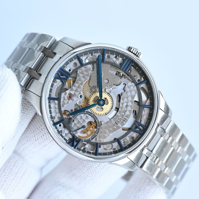 YupooPA Tissot Le Locle Skeleton Rep | 42mm Manual Wind Watch | Yupoo image 5
