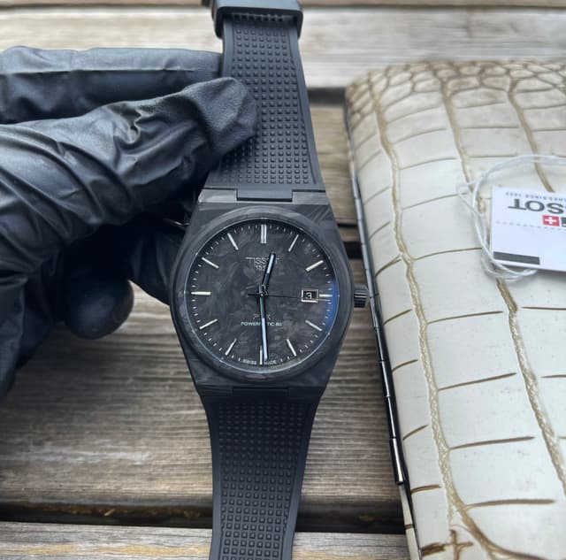 YupooPA Tissot PRX Rep Watch | Carbon Black Warrior | Yupoo image 1