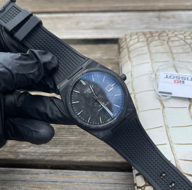 YupooPA Tissot PRX Rep Watch | Carbon Black Warrior | Yupoo image 2