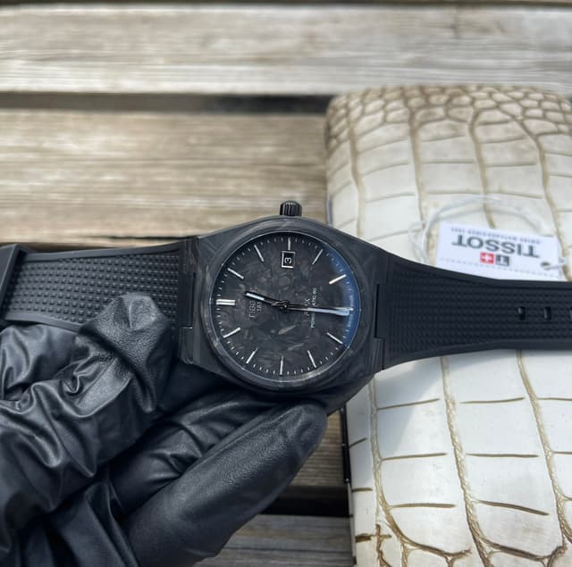 YupooPA Tissot PRX Rep Watch | Carbon Black Warrior | Yupoo image 3