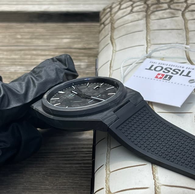 YupooPA Tissot PRX Rep Watch | Carbon Black Warrior | Yupoo image 5