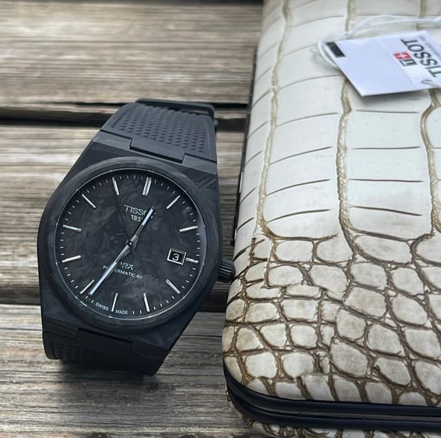 YupooPA Tissot PRX Rep Watch | Carbon Black Warrior | Yupoo image 8