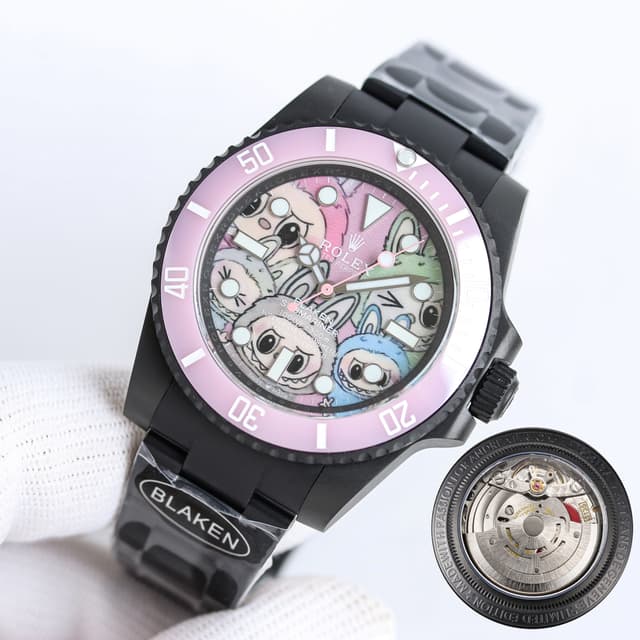 YupooPA Watch Rolex B33 BLAKEN x Labubu Submariner 40mm | Yupoo Rep Watches image 3