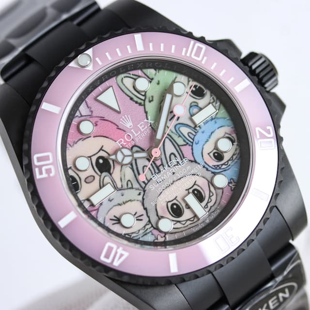 YupooPA Watch Rolex B33 BLAKEN x Labubu Submariner 40mm | Yupoo Rep Watches image 4