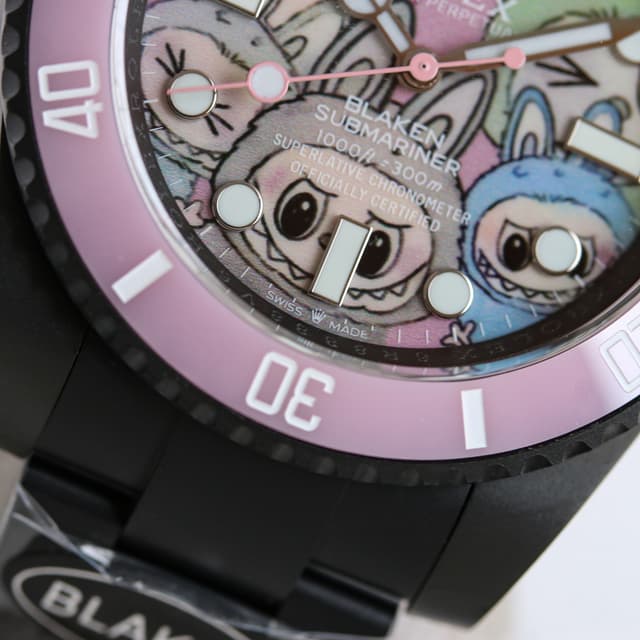 YupooPA Watch Rolex B33 BLAKEN x Labubu Submariner 40mm | Yupoo Rep Watches image 5