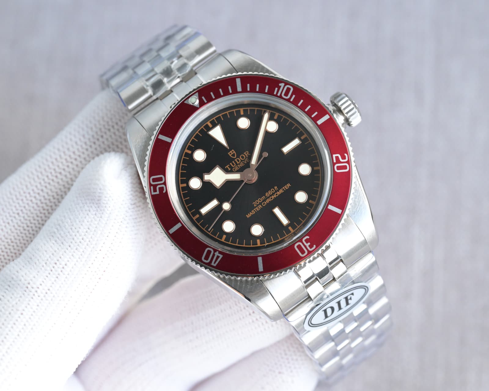 Yupoo TUDOR Black Bay 3 Red Shield by DIF Factory – Retro 41mm 904L Steel Watch | Rep Watches image 1