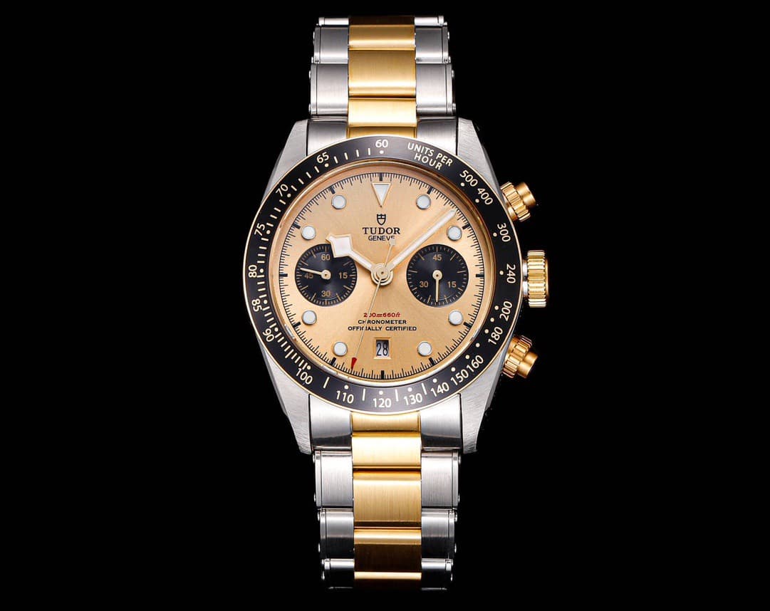 Yupoo TUDOR Black Bay Chrono – 41MM Stainless Steel Chronograph Watch | Rep Watches image 1