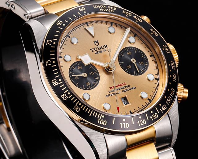 Yupoo TUDOR Black Bay Chrono – 41MM Stainless Steel Chronograph Watch | Rep Watches image 5