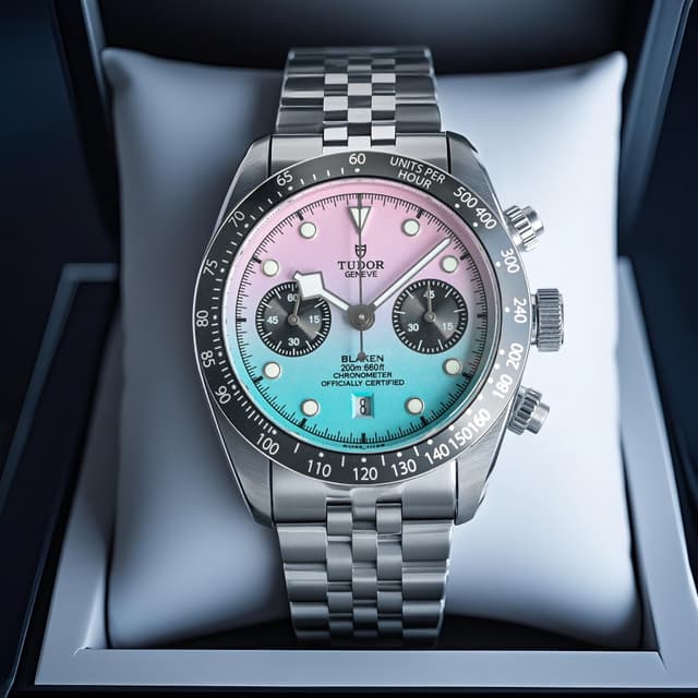 Yupoo TUDOR Black Bay Chrono – Stainless Steel Chronograph Watch | Rep Watches image 3