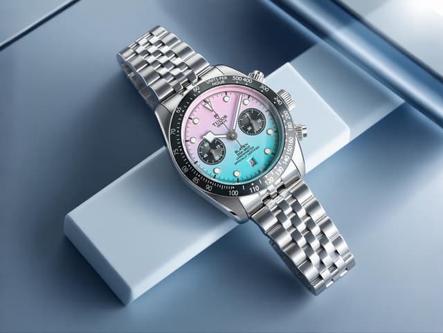 Yupoo TUDOR Black Bay Chrono – Stainless Steel Chronograph Watch | Rep Watches image 8