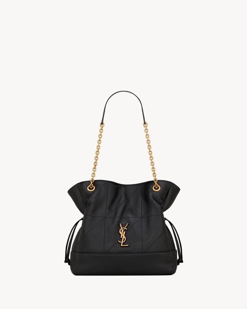 Yupoo YSL Medium Real Leather Black Bag - Crossbody & Shoulder Style | Rep Bags