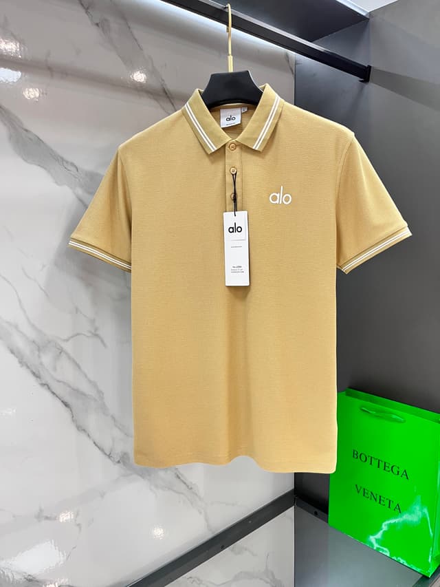 Yupoo alo 2025 Premium Business Polo Shirt Black White | Rep Clothing image 2