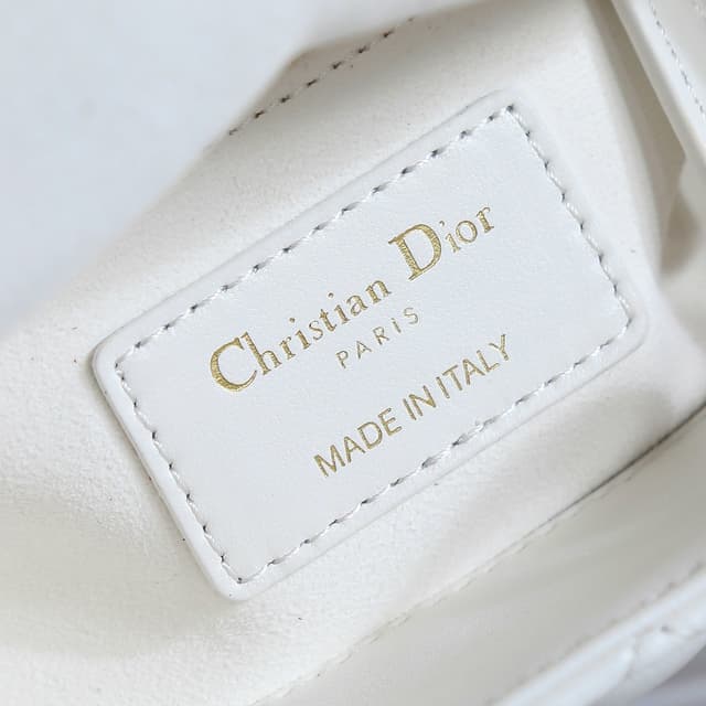 Yupoo bag | Rep Bag Christian Dior Lady Dior Mini – White image 6