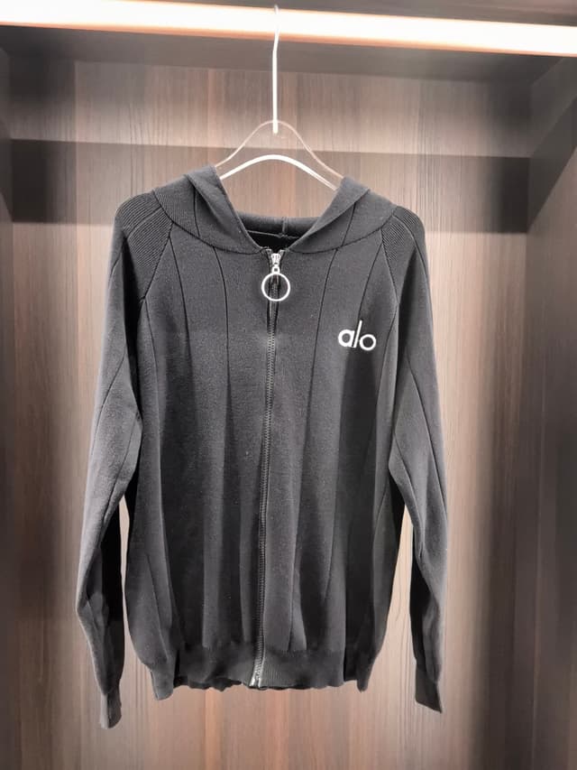 alo Jacket suit Yupoo clothes Sportswear black 014 | Rep Clothing image 6