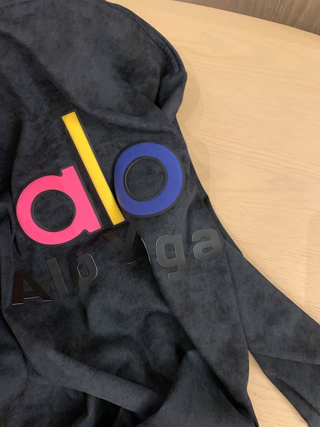 alo long sleeve Yupoo clothes cotton Black 003 | Rep Clothing image 7